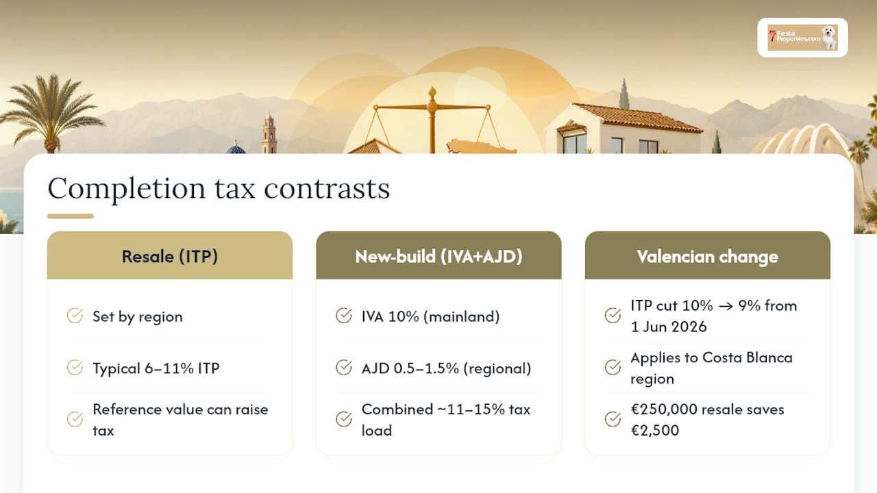 How do regional taxes change your completion bill? — overview diagram