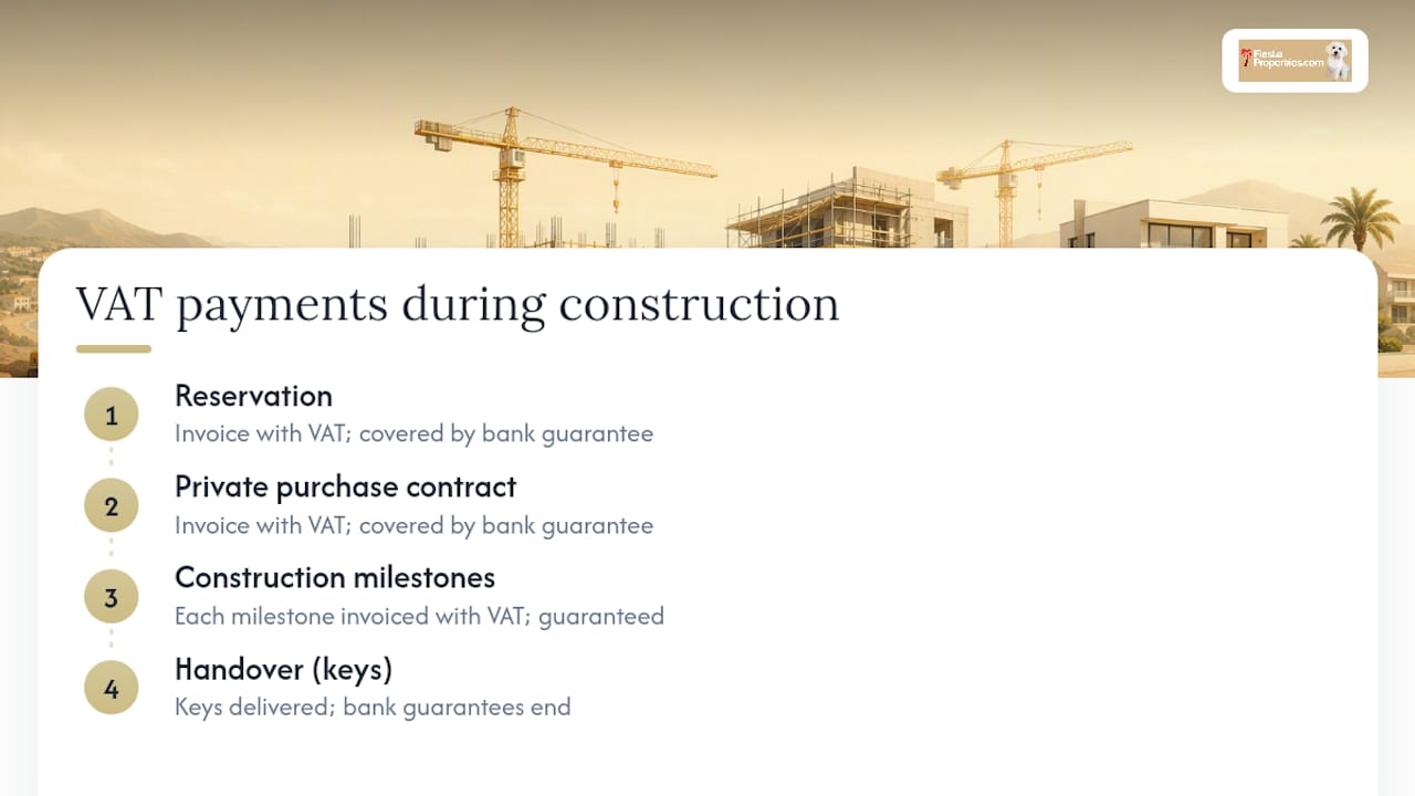 VAT instalments and bank guarantee process
